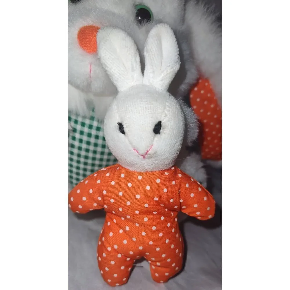Avon Products Giggly Sounds Mommy Rabbit White Color w/Baby Bunny 9